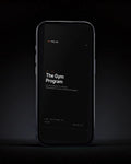 The Gym Program cover on a phone