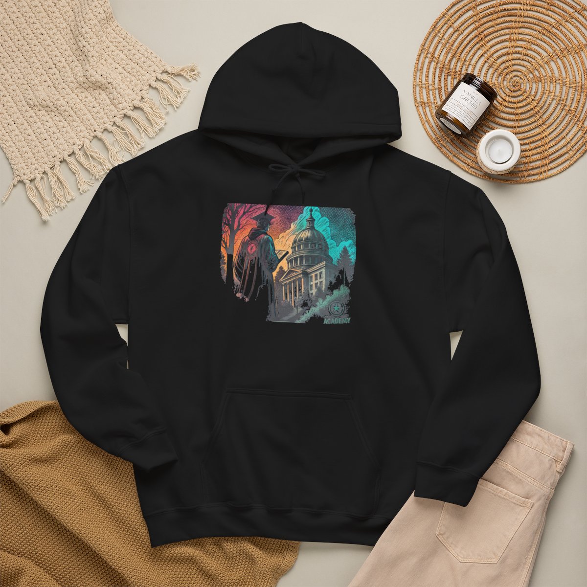 Hymn Of Neon Ash Hoodie