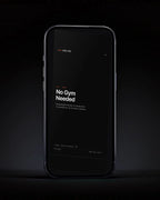 No Gym Needed cover on a phone