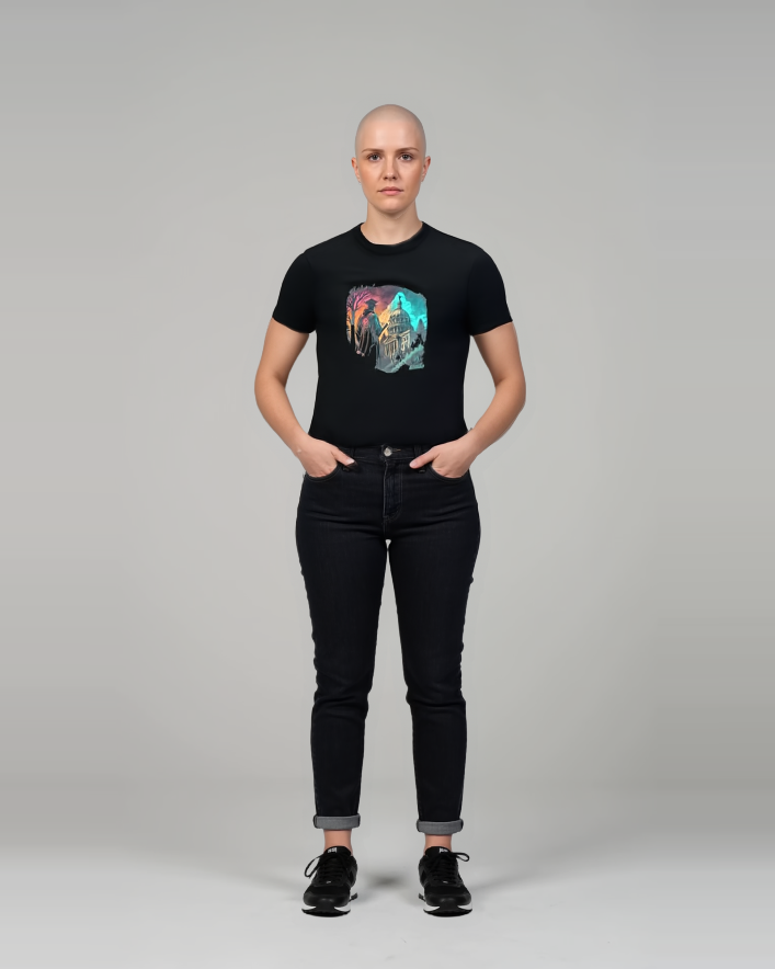 Hymn Of Neon Ash Tee